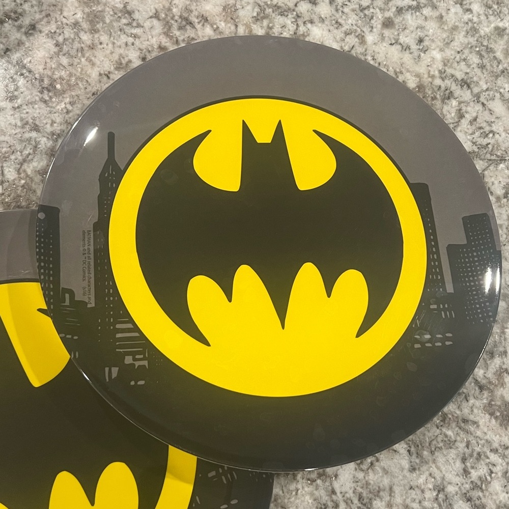 Batman 2pc Dinner Plate